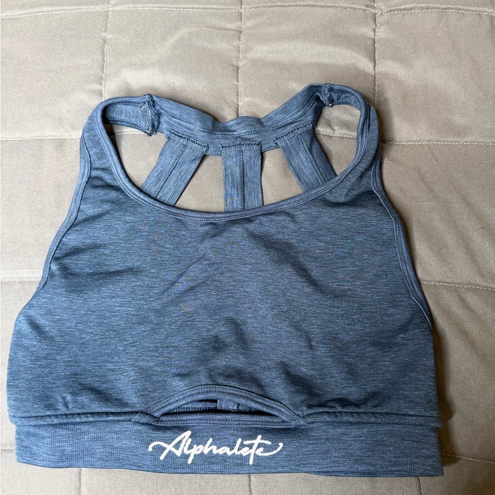 Alphalete Blue Sports Bra